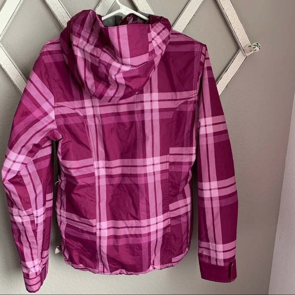 Roxy Women's Small Plaid Snowboarding Jacket - Picture 6 of 14